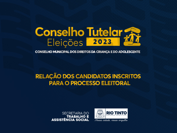 Eleições para novos conselheiros tutelares de Rio Tinto
