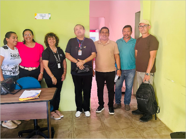 O CMDCA visitou a sede do Conselho Tutelar de Rio Tinto para supervisionar o trabalho realizado.