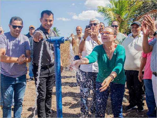 Água é vida, e hoje ela chegou com dignidade à comunidade de Boa Vista!
