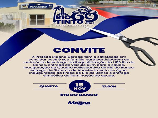 Rio Tinto segue avançando!