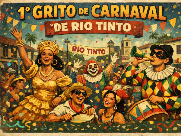 Rio Tinto realiza o 1º Grito de Carnaval e celebra tradição, cultura e identidade local
